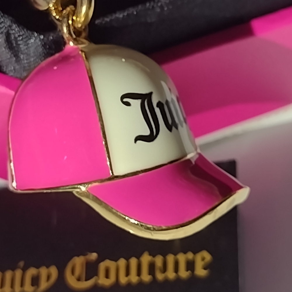 JUICY COUTURE βΎ Play βΎ Game On!! Baseball Cap Never Removed From Original π NWT - Picture 2 of 15